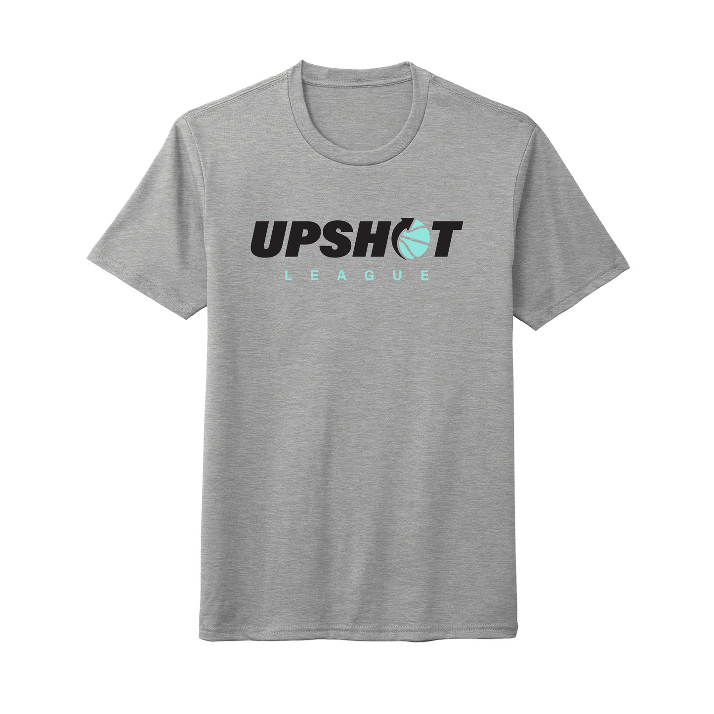 Upshot League Athletic Gray Logo Tee