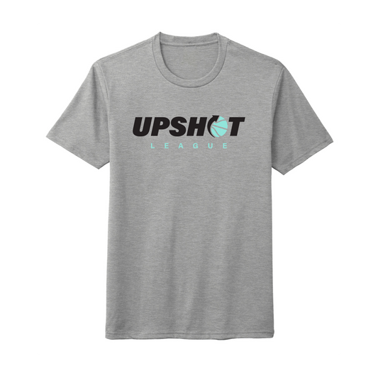 Upshot League Athletic Gray Logo Tee
